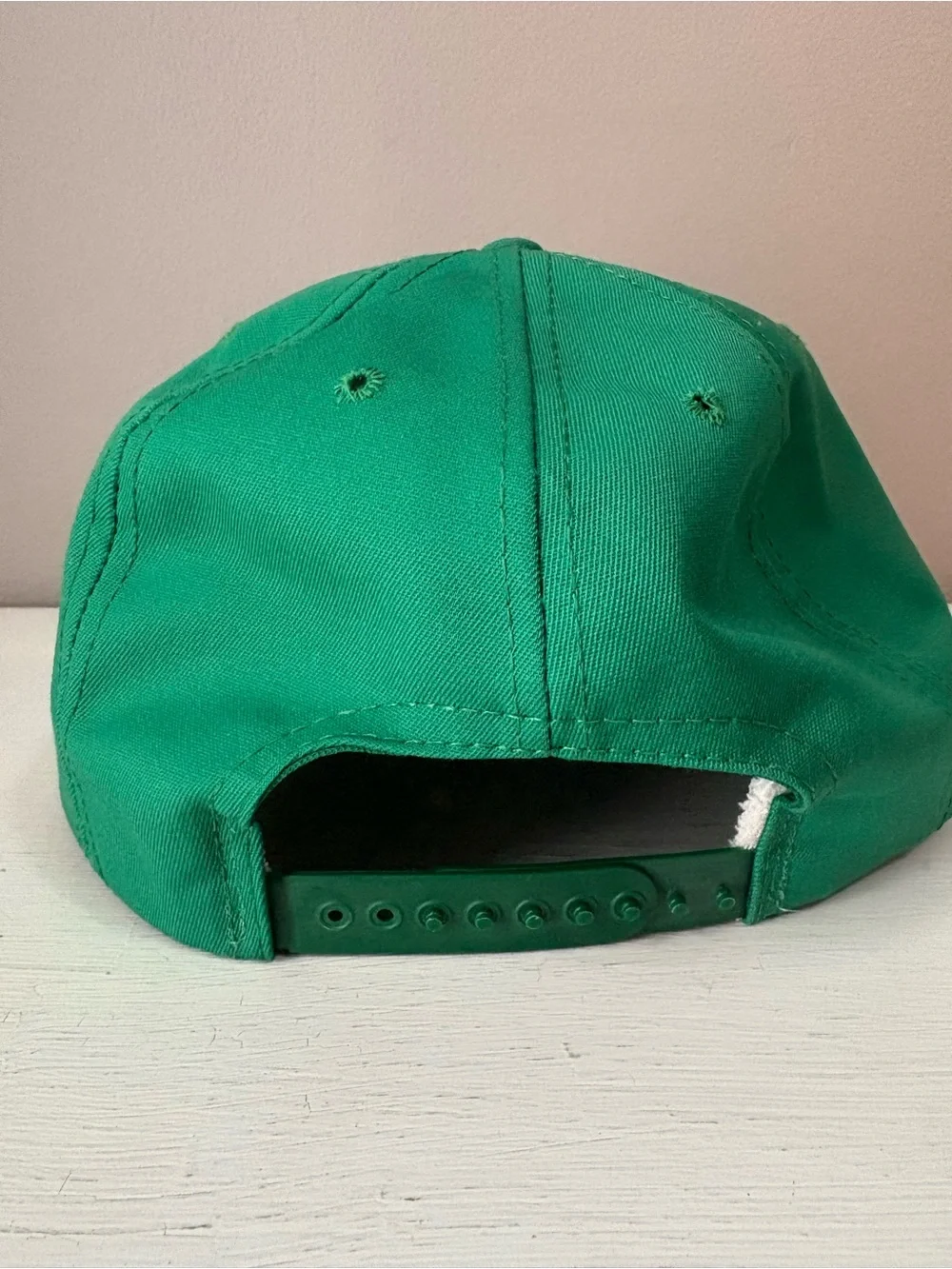 Racing Green Cap with Gold Script
